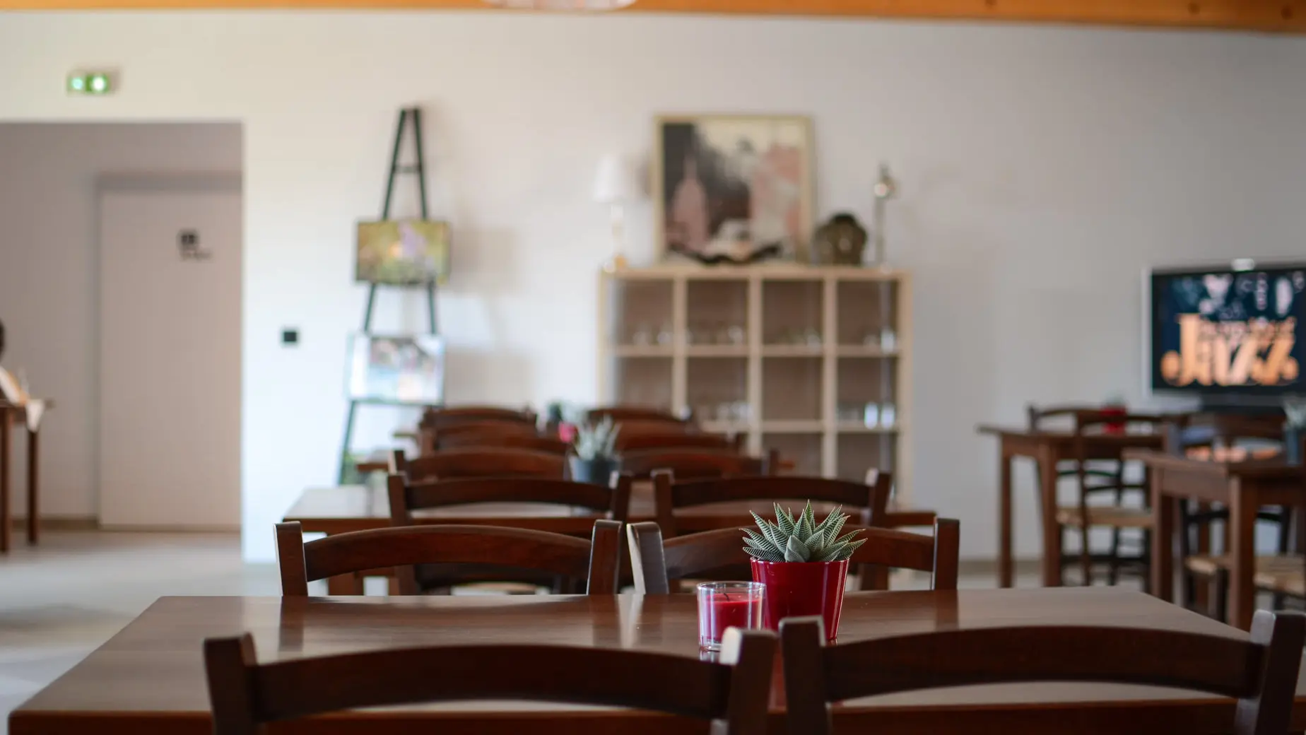 la salle de restaurant