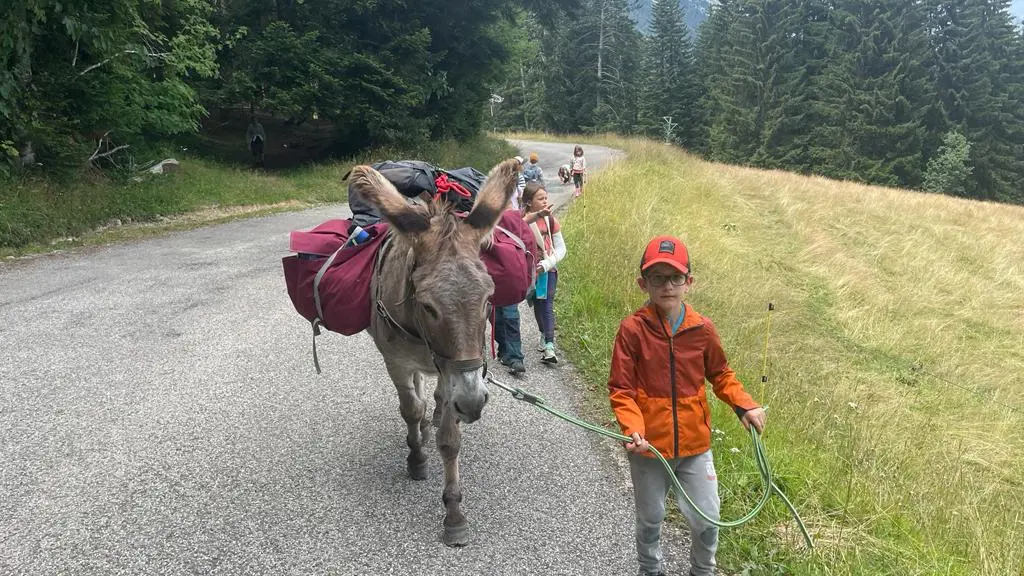 RANDONNÉE VISITE À LA FERME