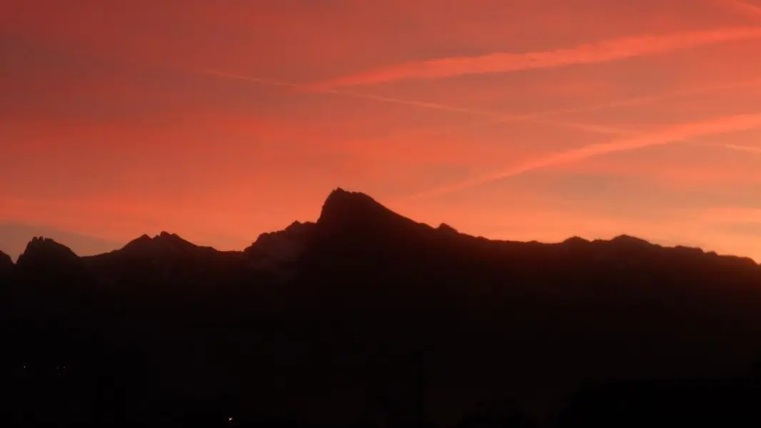 Vue sur les montagnes