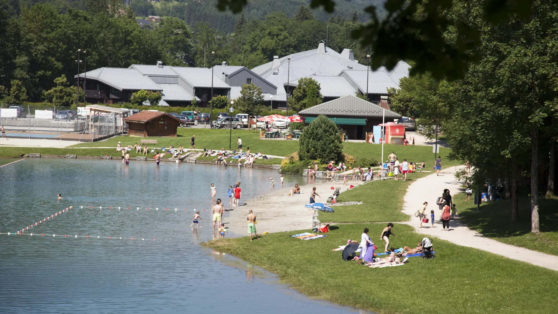 Plage du Lac Bleu