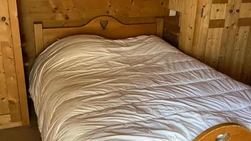 La 2nde chambre parentale, donnant sur le balcon