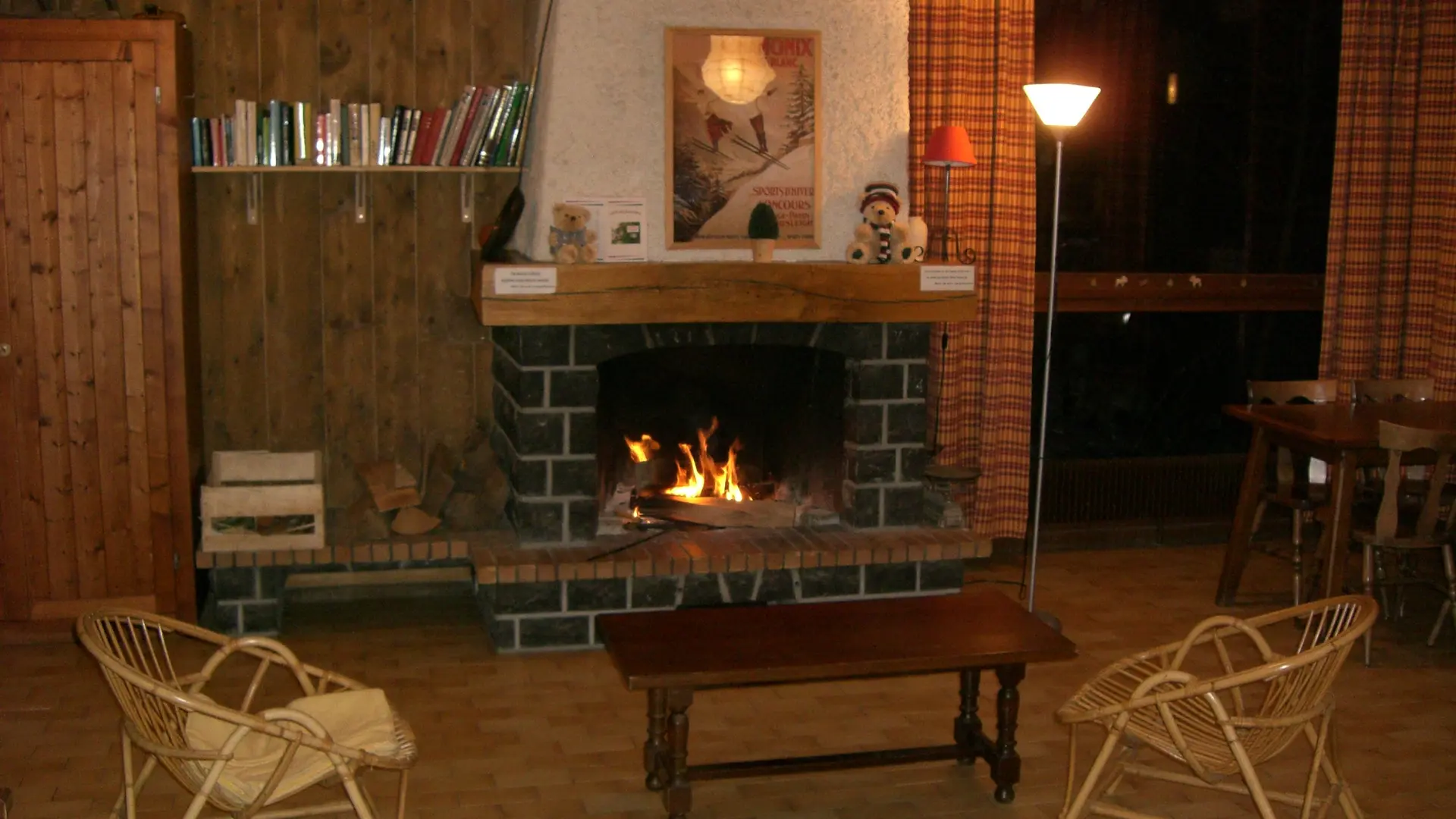 Salon cheminée
