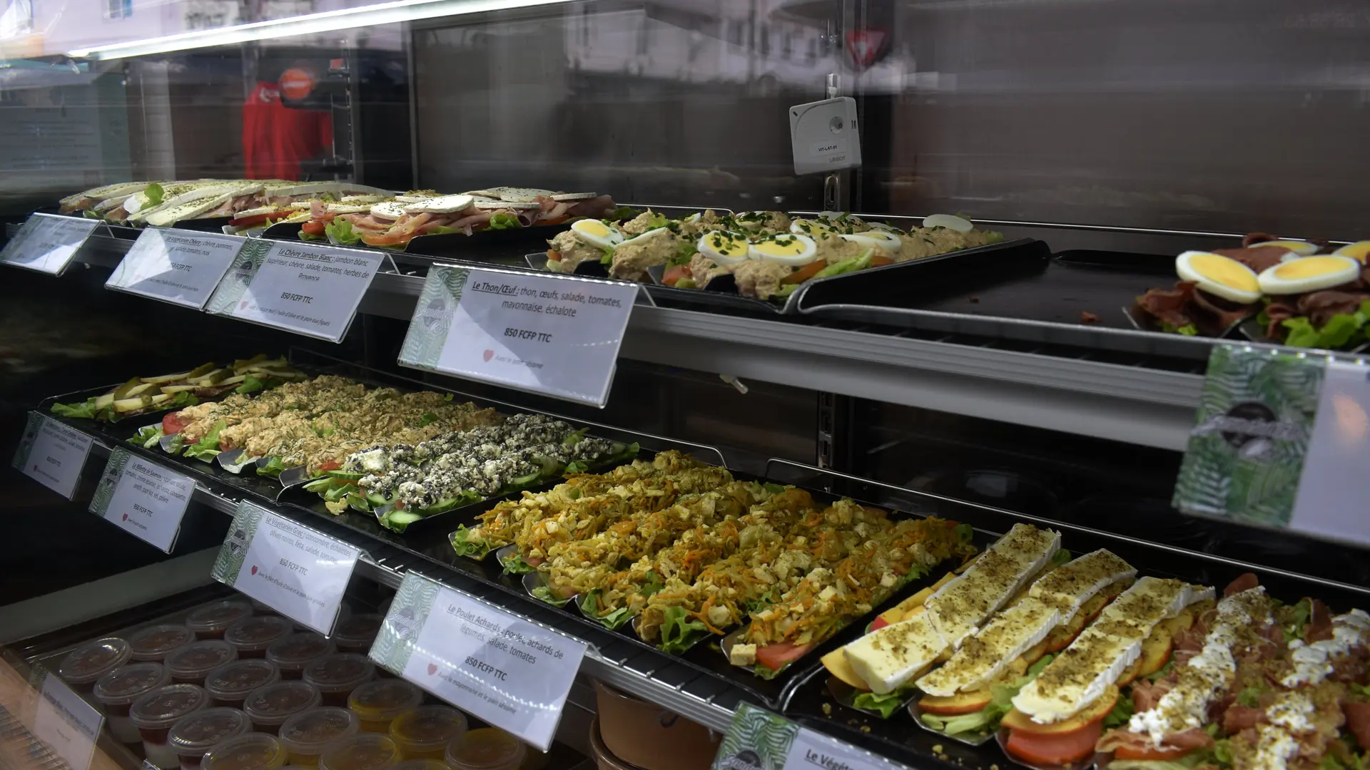 Vitrine Sandwich & Co - Quartier Latin