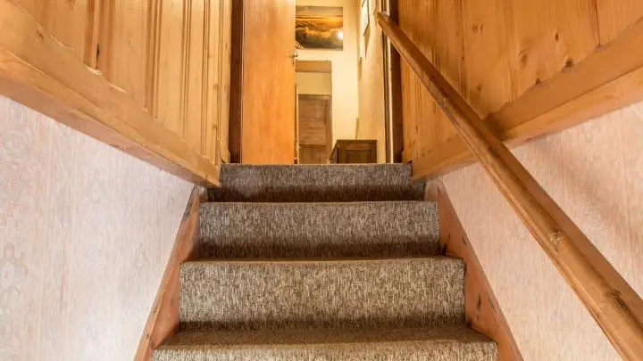 Accès au gîte depuis le 1er étage