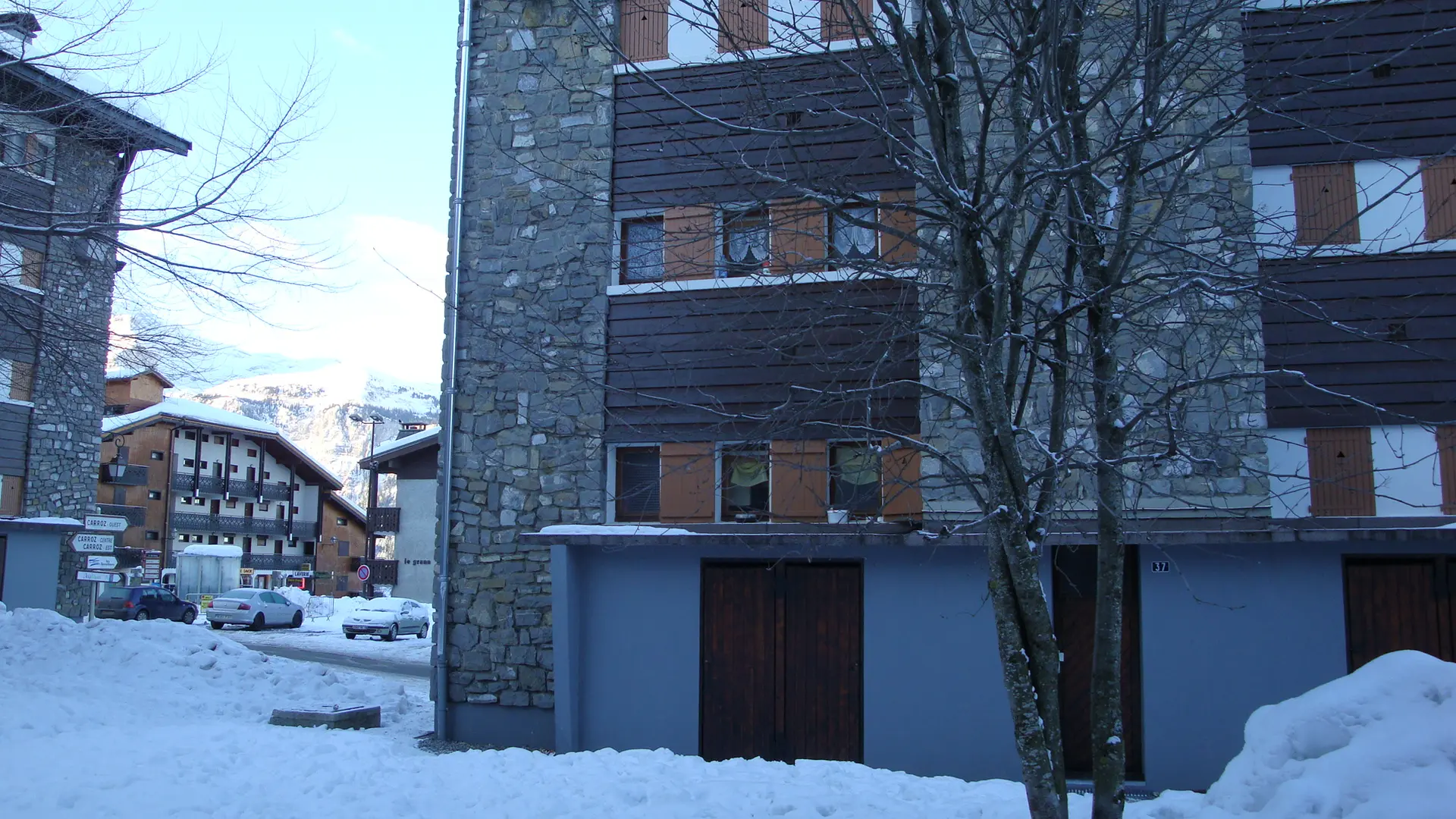 La résidence en hiver