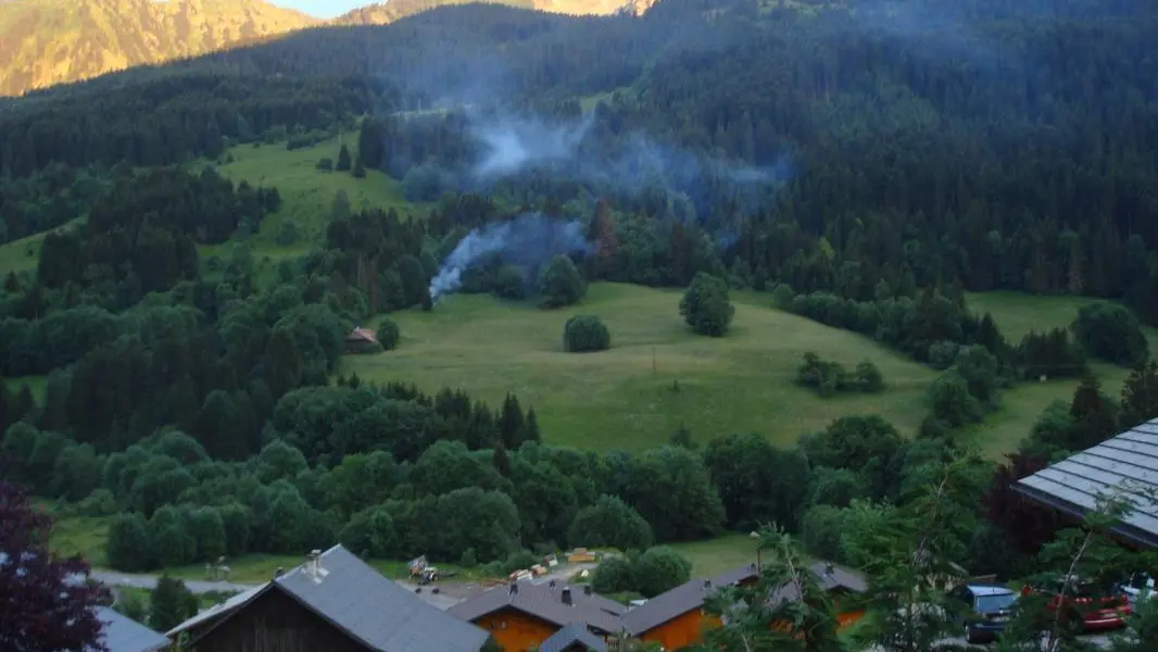 le Mont de Grange vu du balcon
