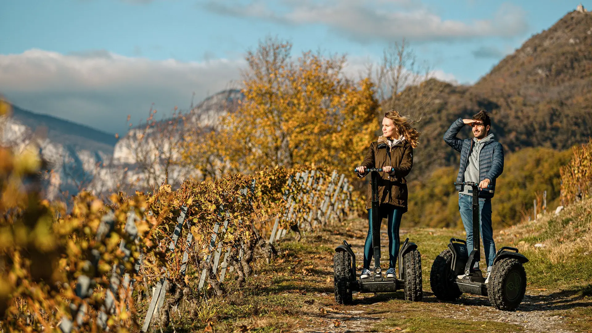 les vignobles de Savoie à Segway