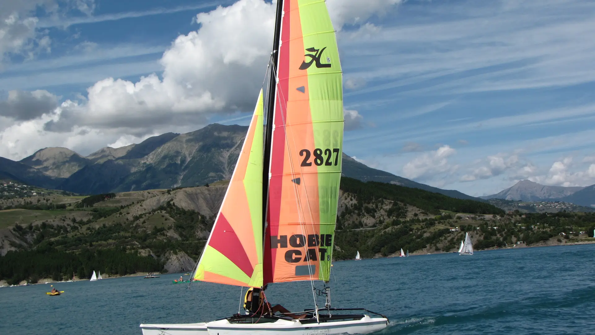 Catamaran sportif