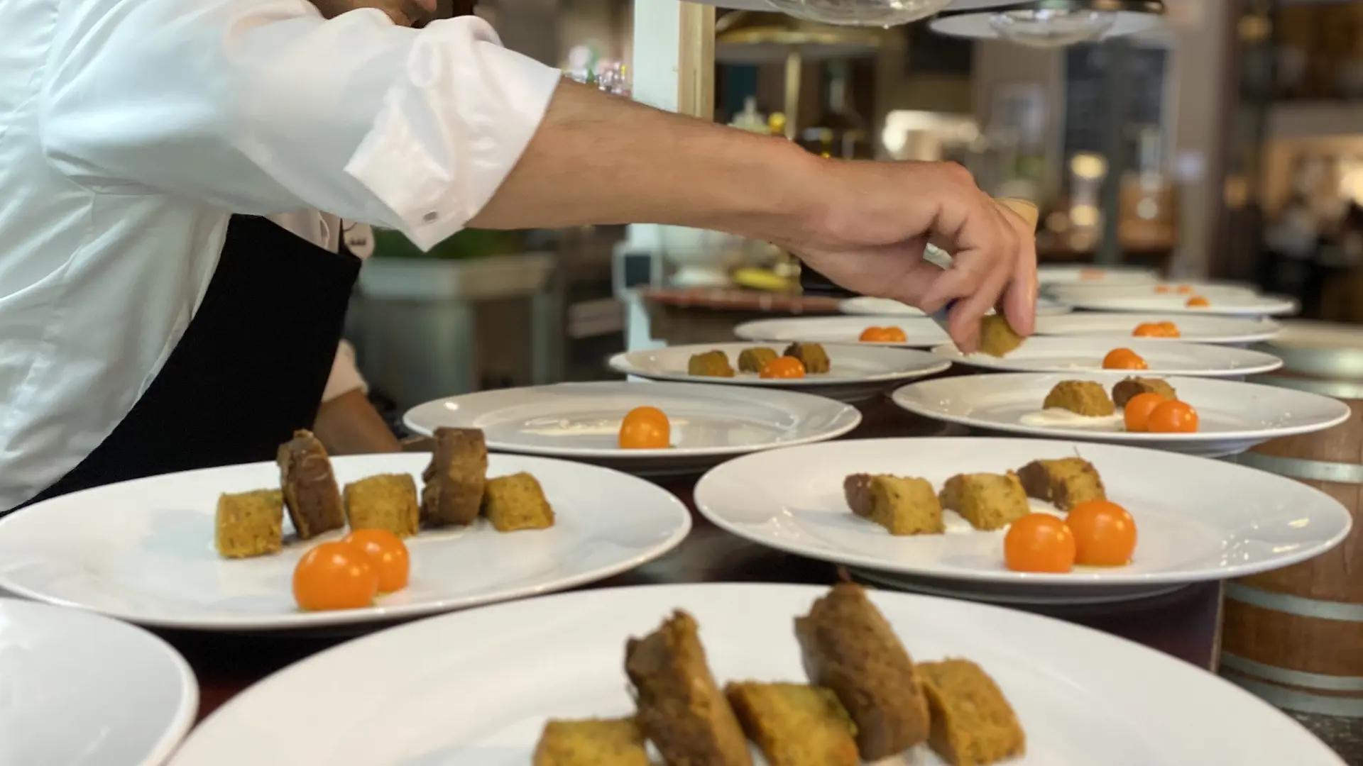 Gérard Habib en cuisine