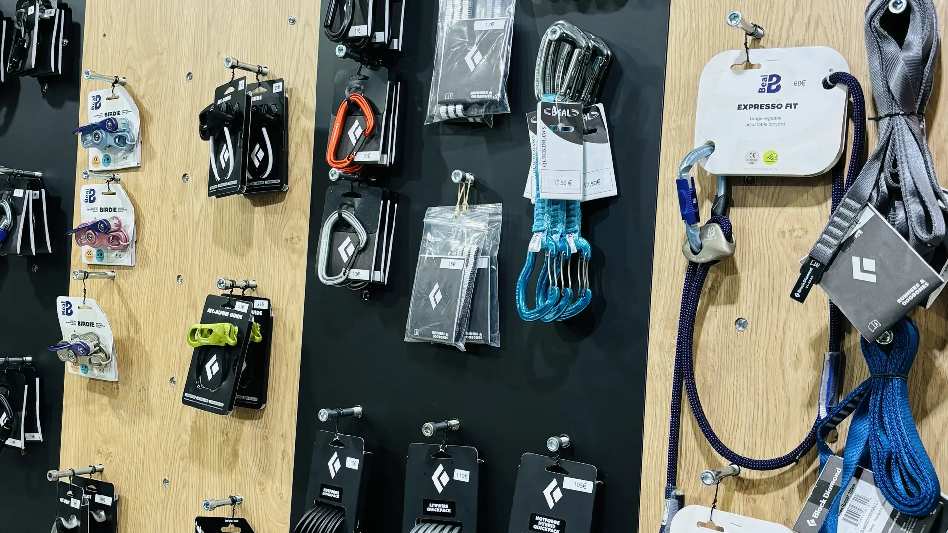 Intérieur de la boutique