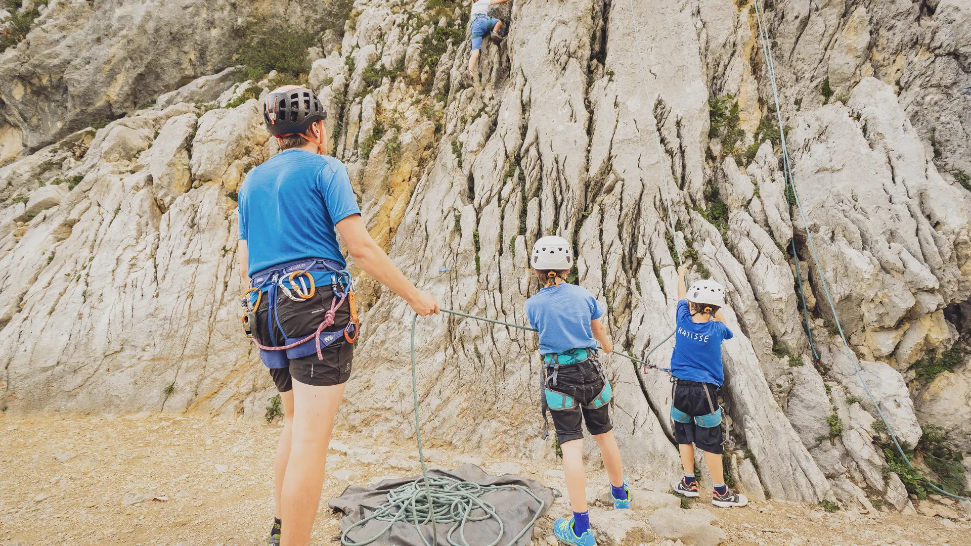 Stage d'escalade au Grand-Bornand pour les 8-12 ans