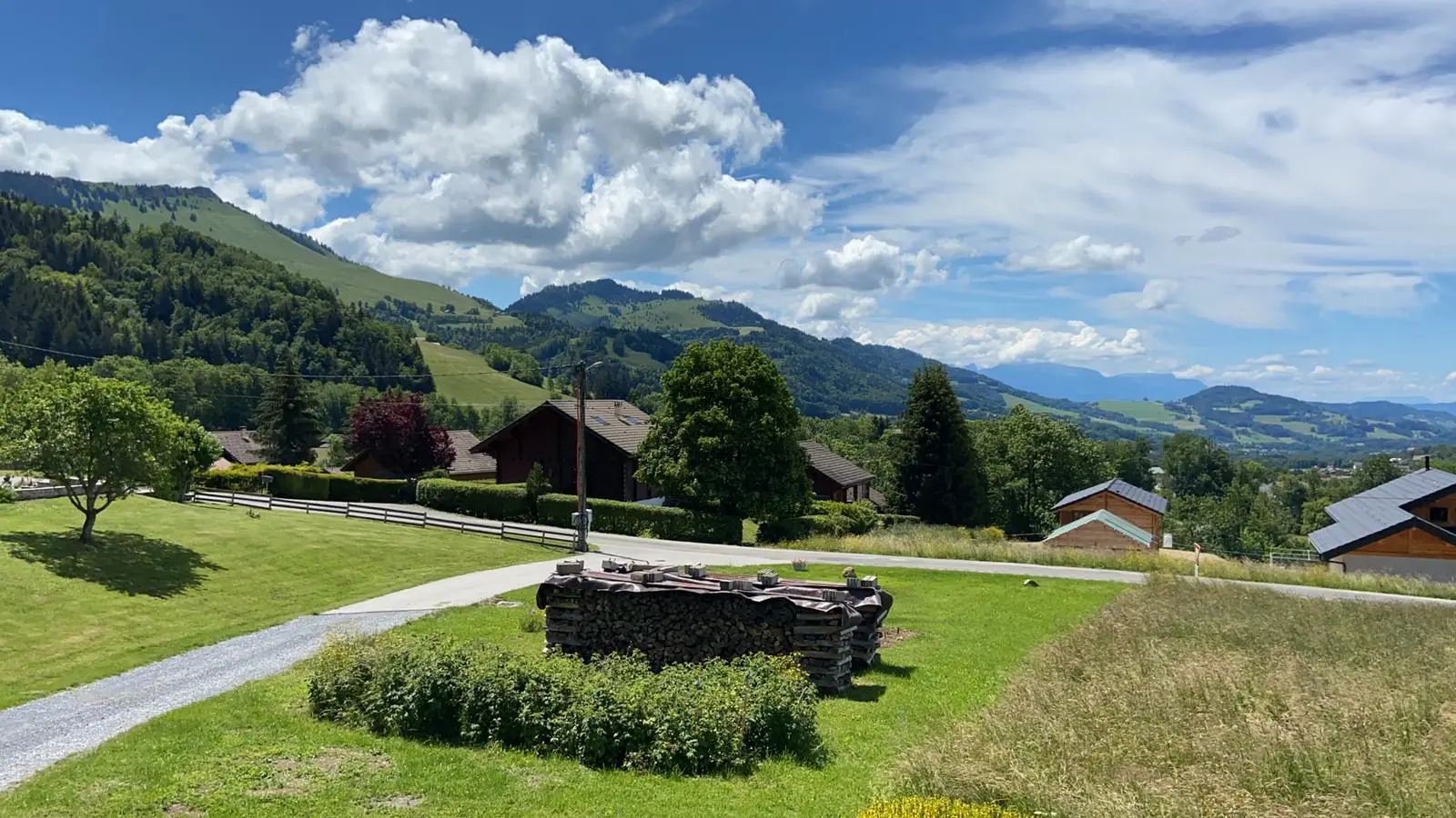 Vue depuis le chalet