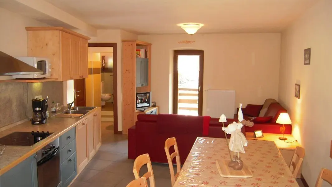 Salon salle à manger et cuisine