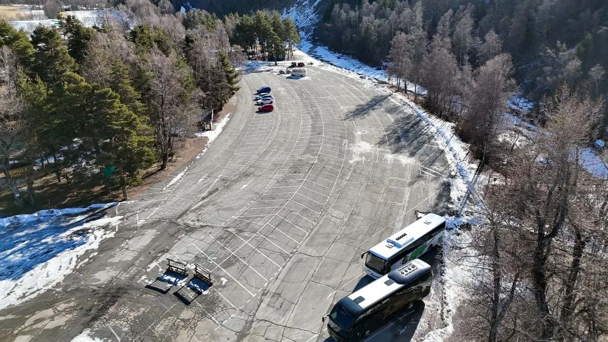 Parking du parc de loisirs_Allos