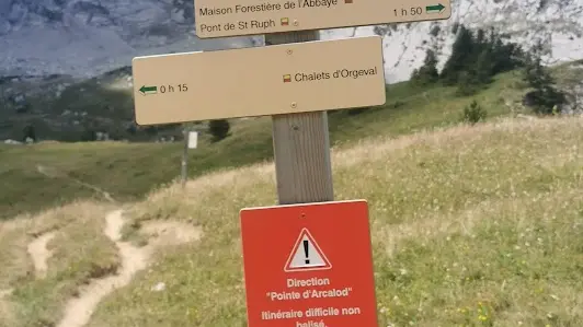 Randonnée pédestre : Boucle d'Orgeval_Faverges-Seythenex