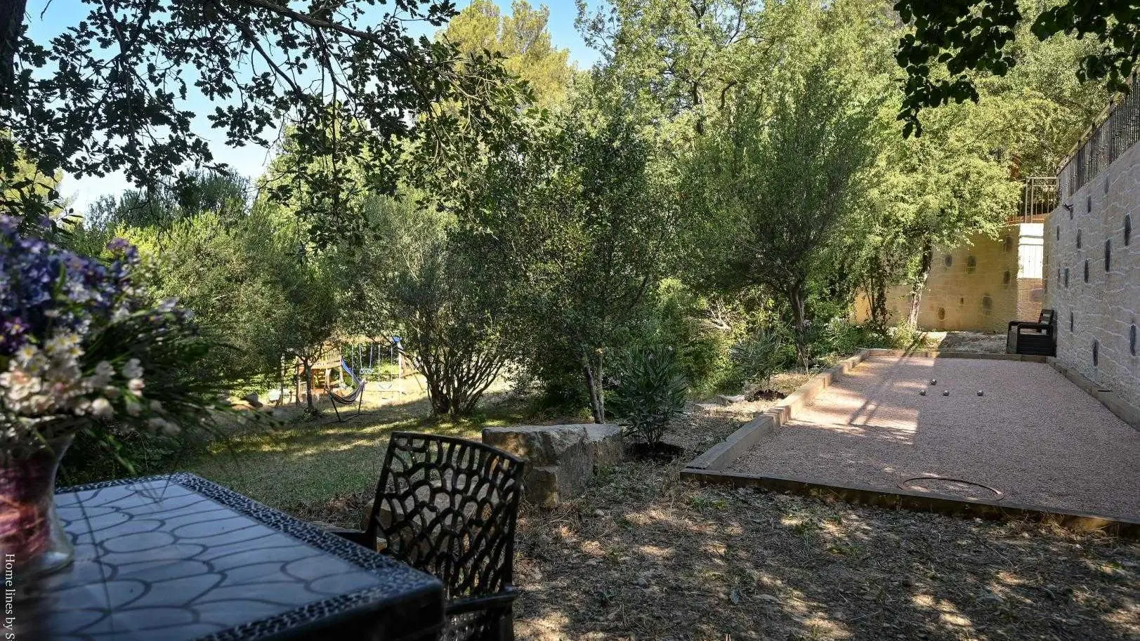 Pétaque/jardin