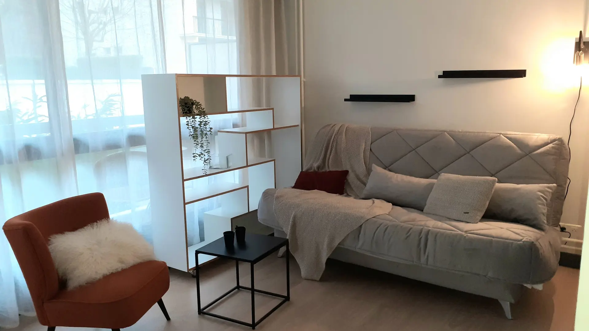Studio meublé au Pecq, location touristique