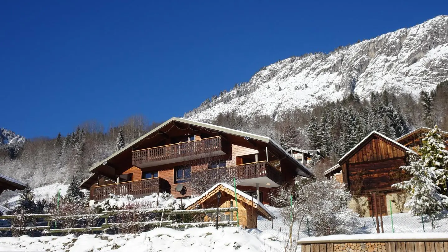 gîtes et le Mont Chauffé