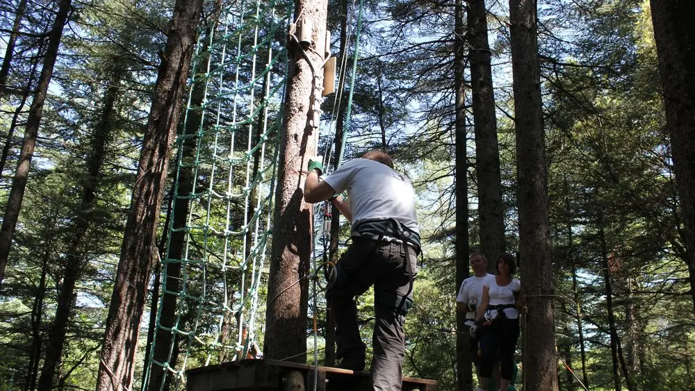 Parcours accrobranche