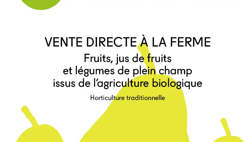 Ouverture du point de vente à la ferme du verger des mésanges
