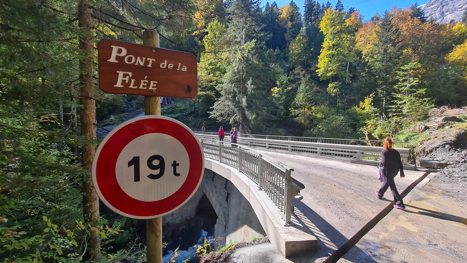 le nouveau Pont de la Flée