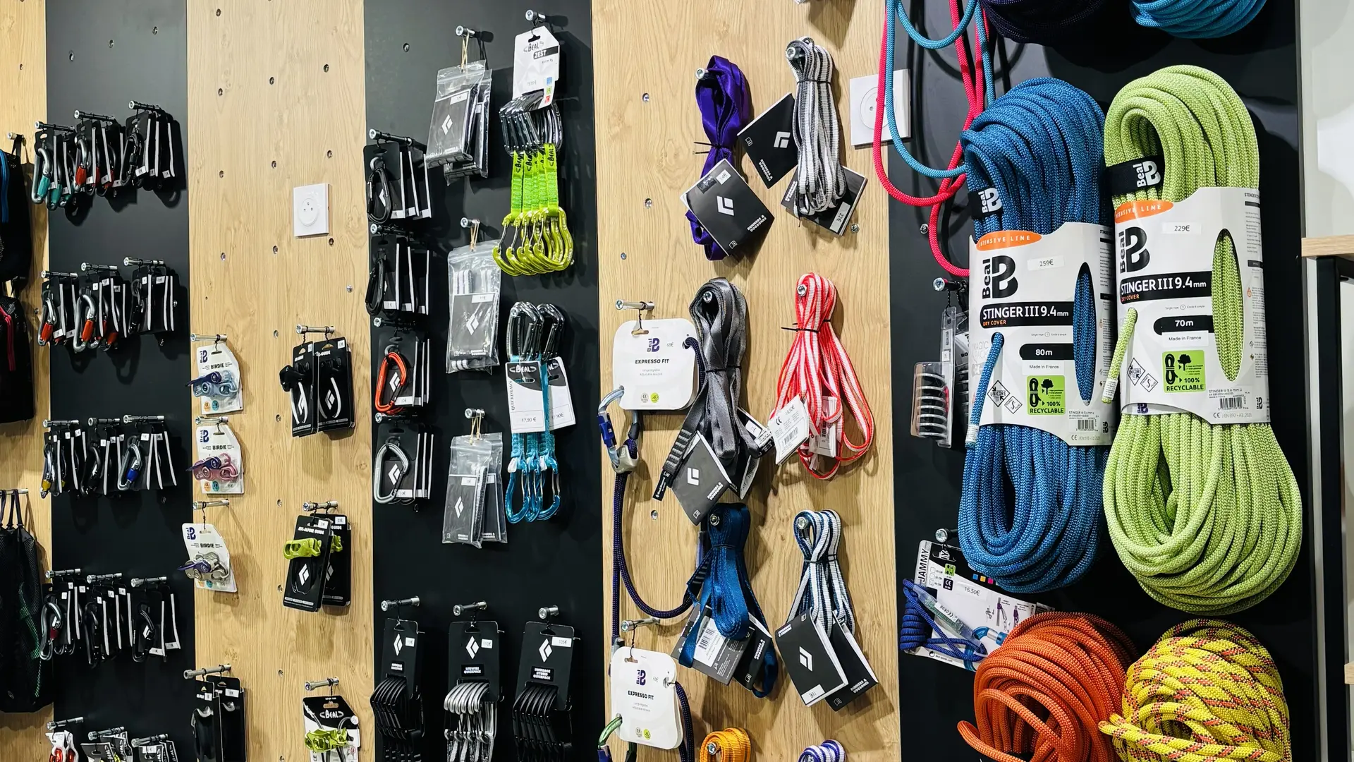 Intérieur de la boutique