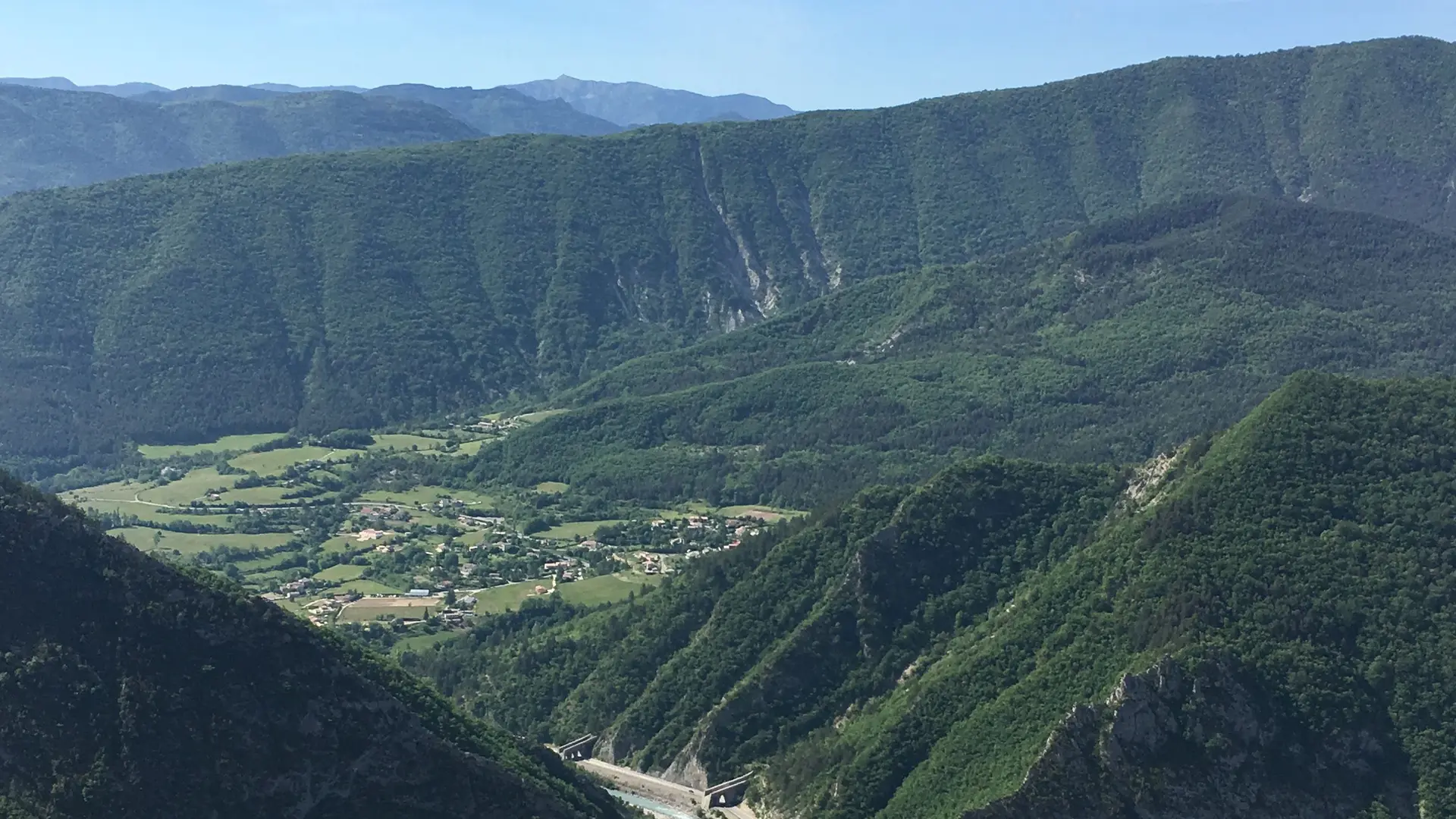 Vue sur le Plan d'Entrevaux
