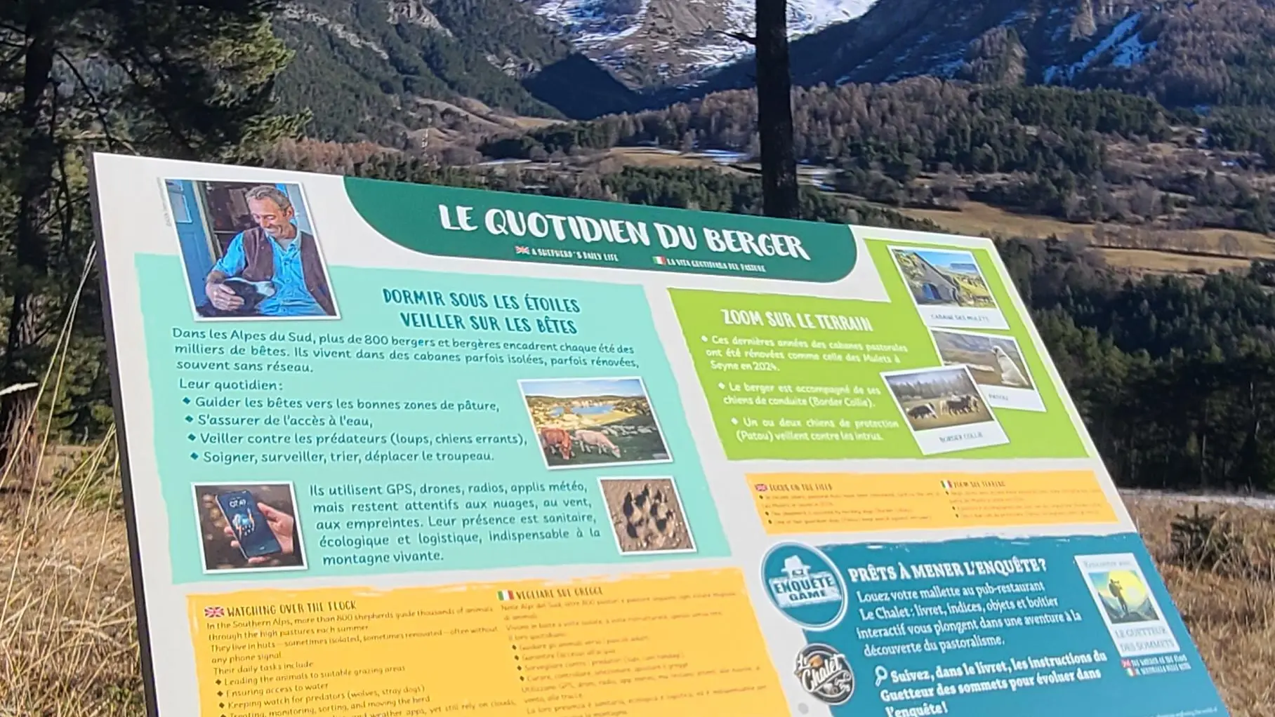 Enquête Game_le chalet_Seyne