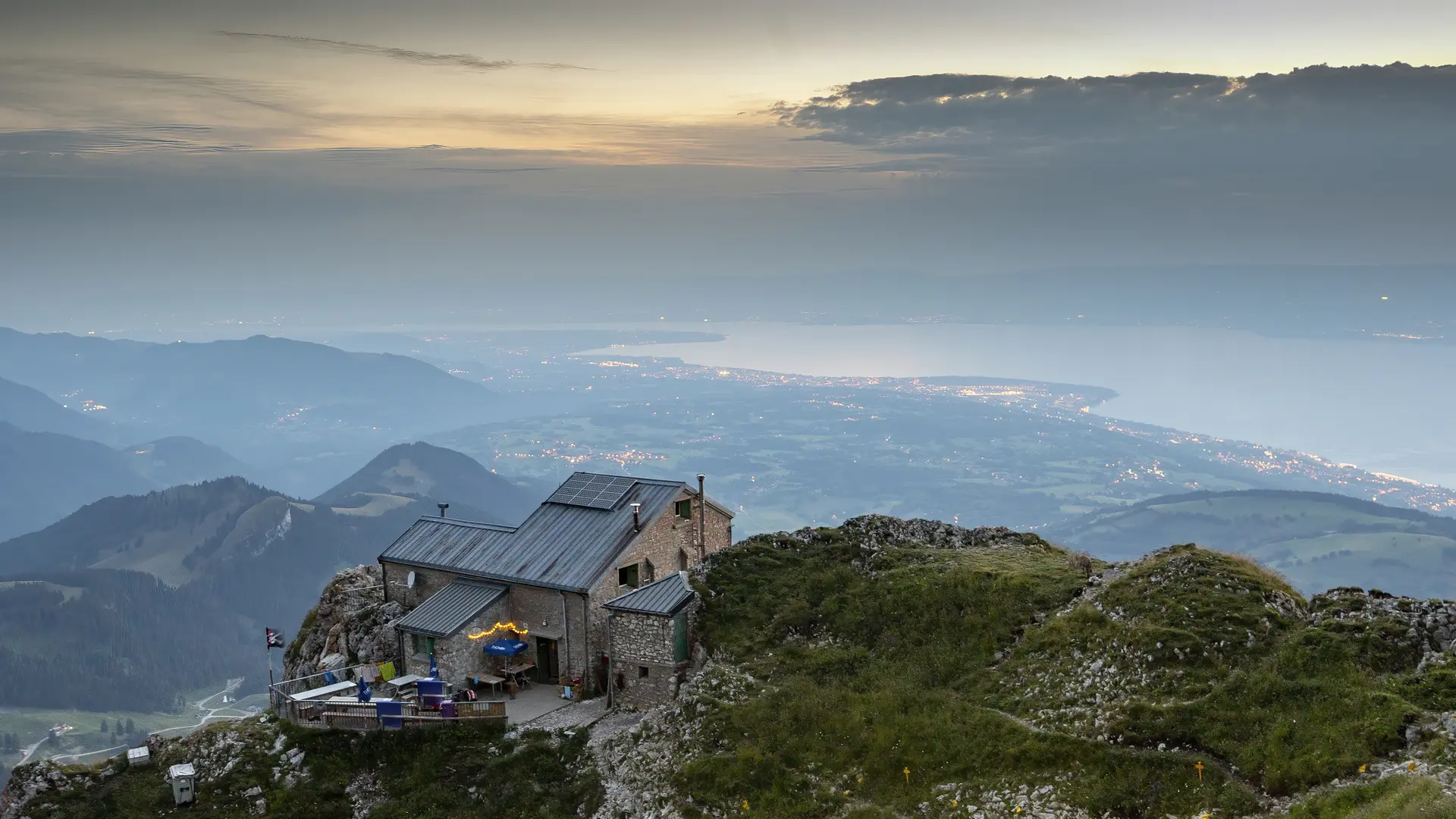 Le refuge de la Dent d'Oche