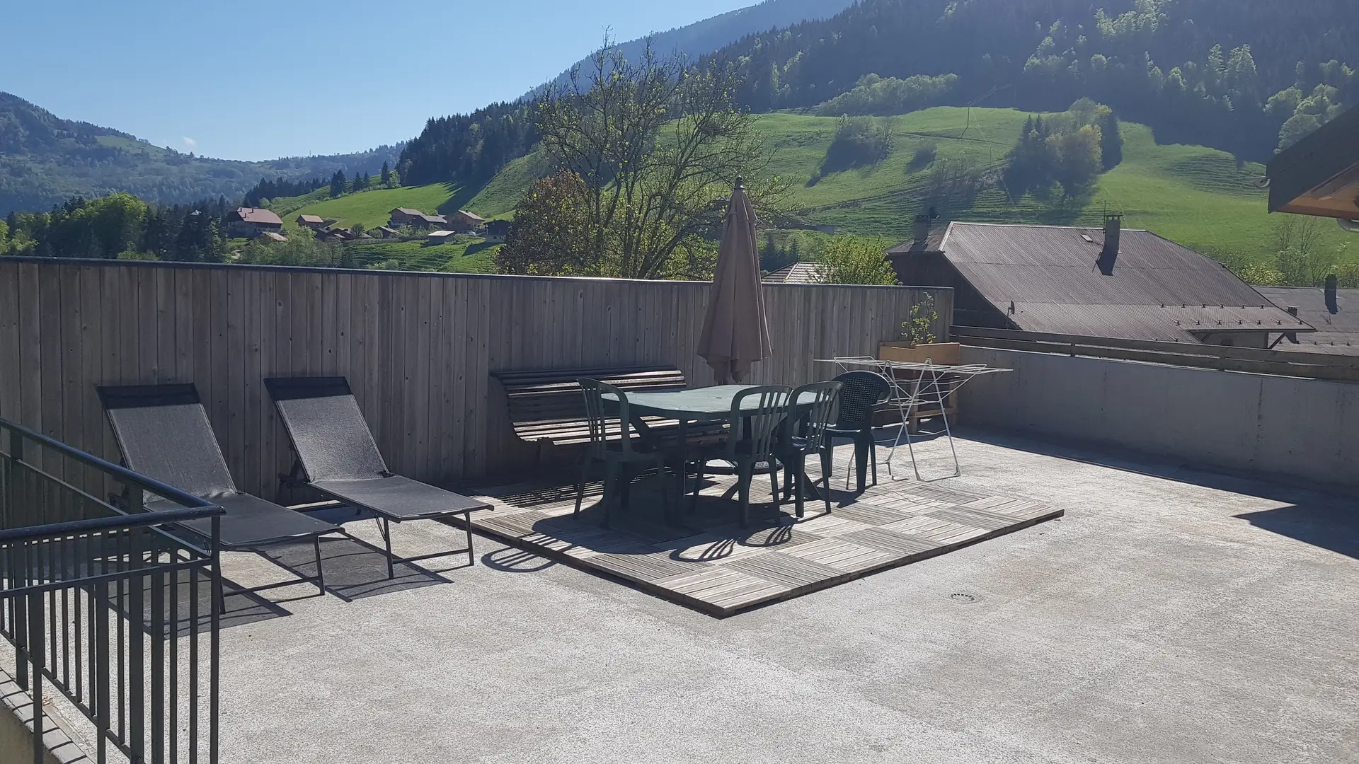 Terrasse commune