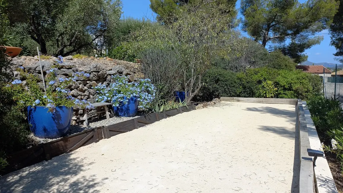 Terrain de pétanque