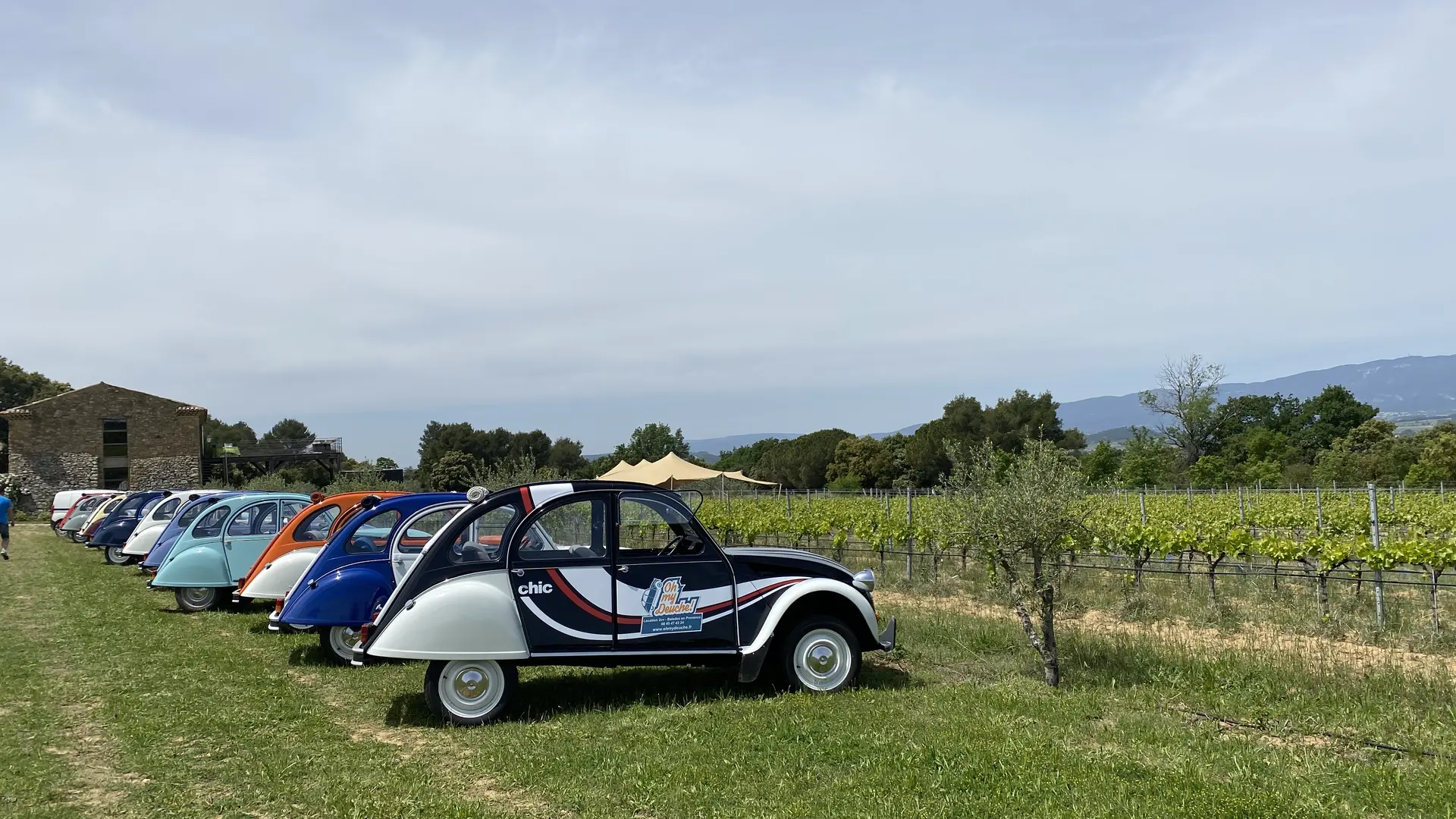 2CV balade en Provence