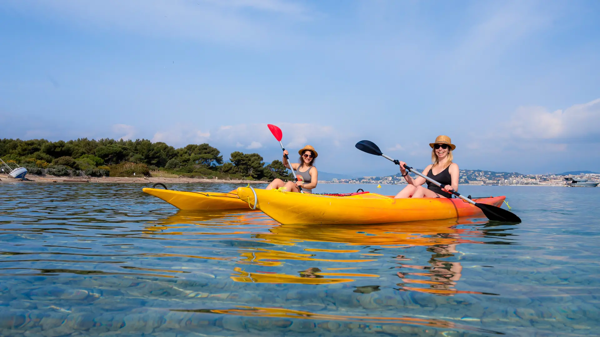 Location Kayak Simple Cannes avec Cannes Jeunesse