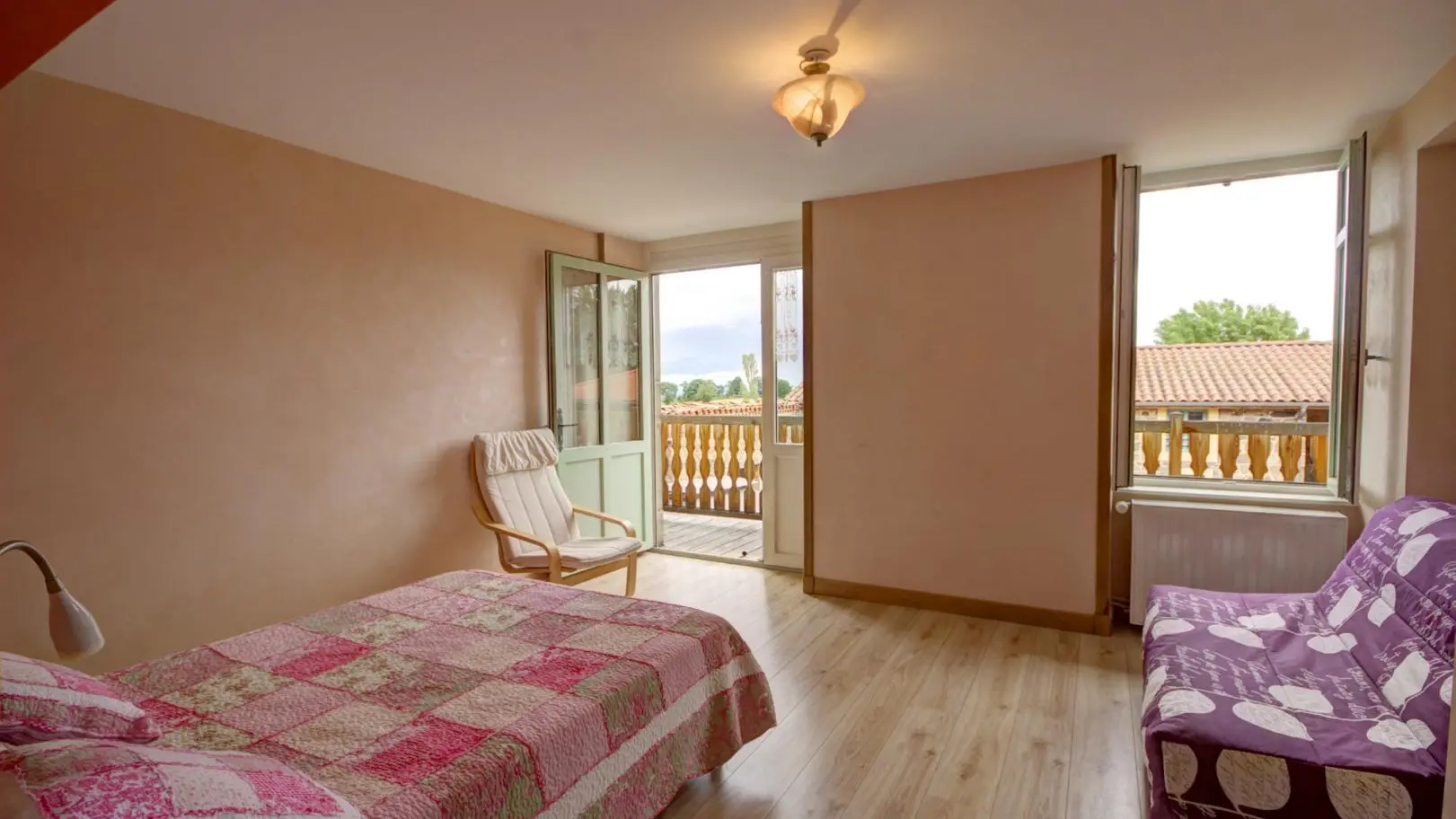 Gîte 3147 : chambre 3 pour 2 à 3 personnes