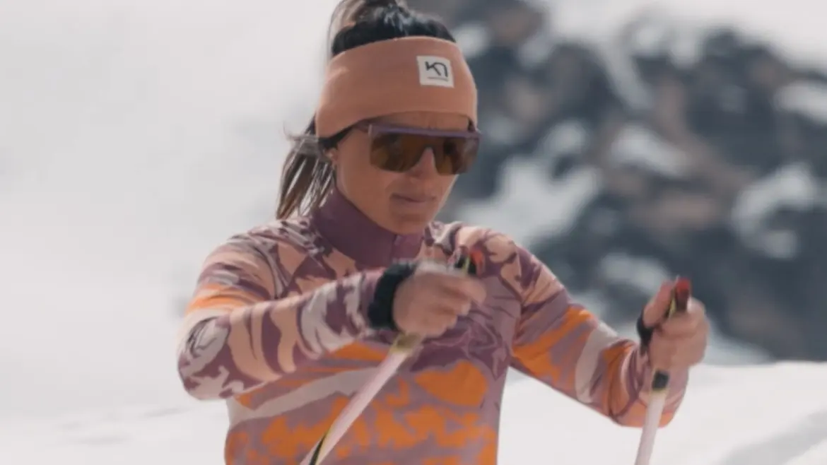 Ski de fond et biathlon avec Léna Arnaud à Val d'Isère