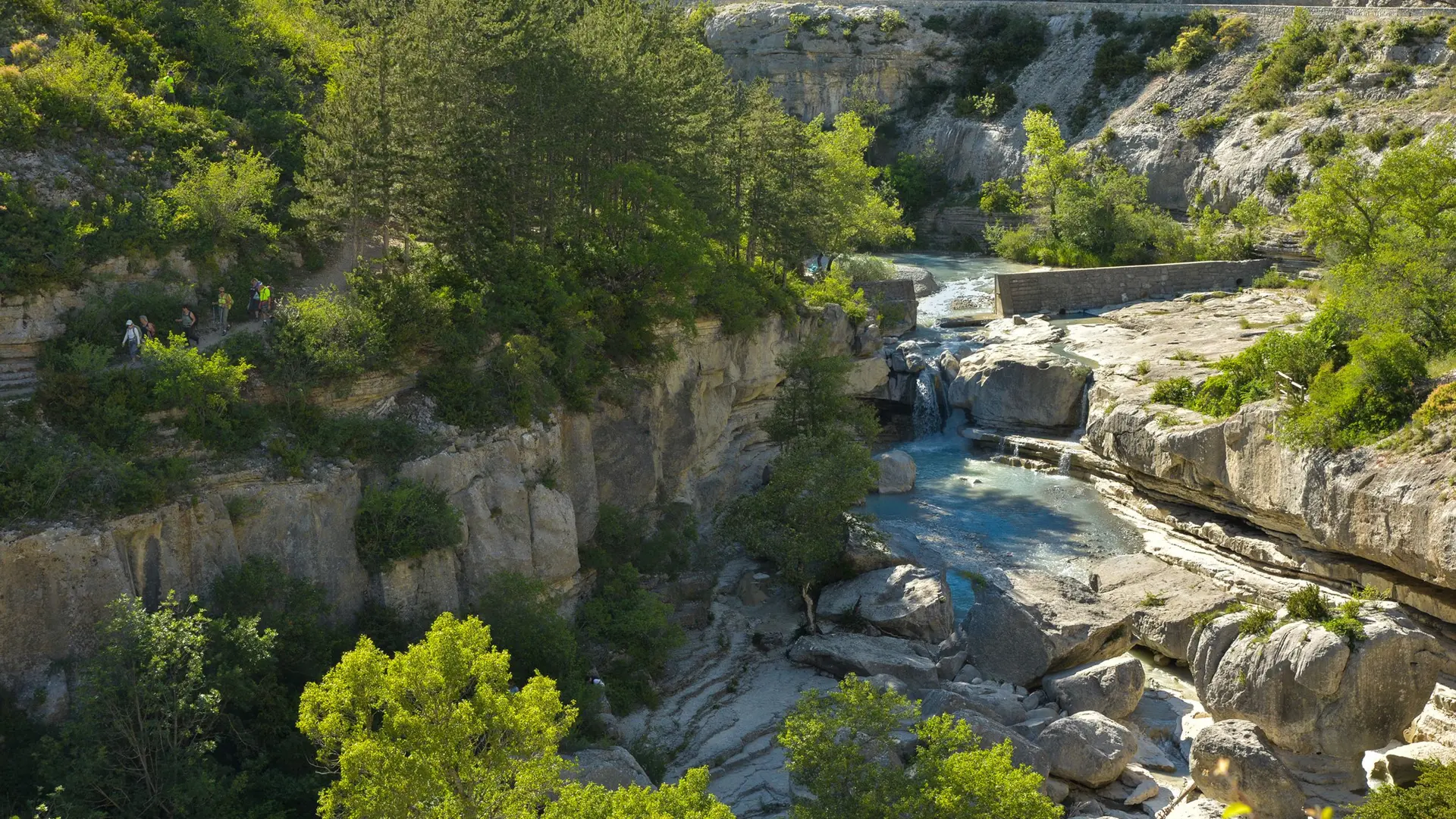 Cascade de la Méouge - Pont Roman