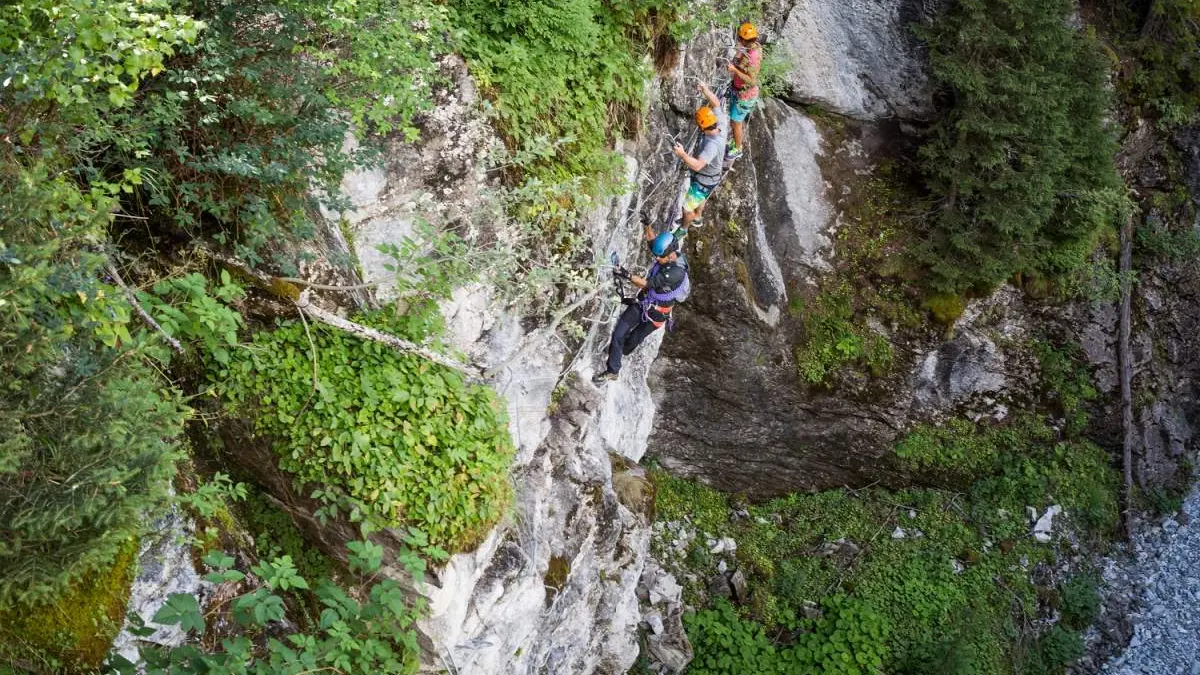 Via Ferrata Mauvoisin - Tichodrome (rouge)