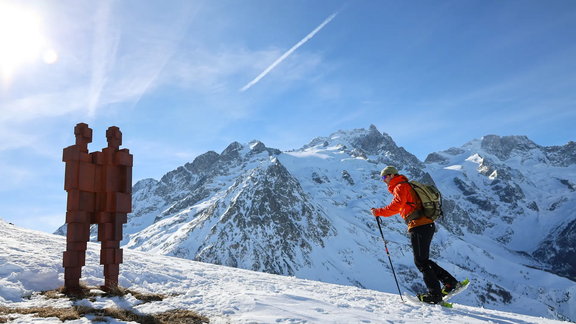 Montée à l'Aiguillon en raquettes