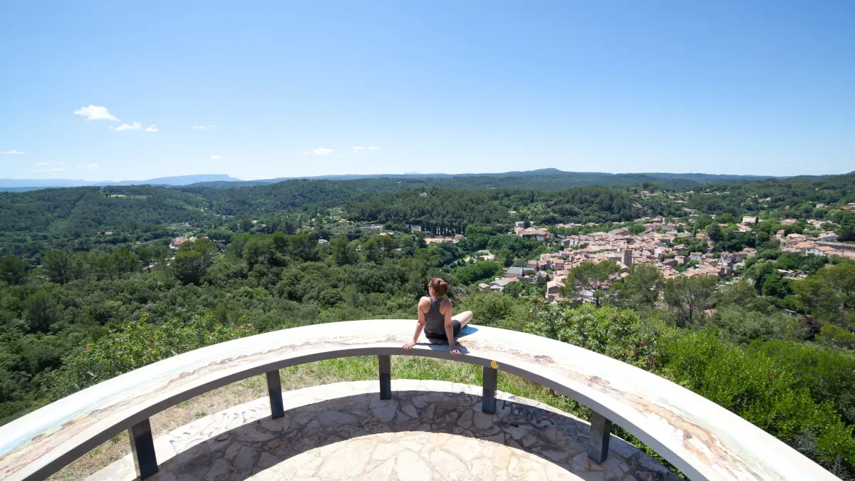 Table d'orientation de la croix du Castellas, Barjols