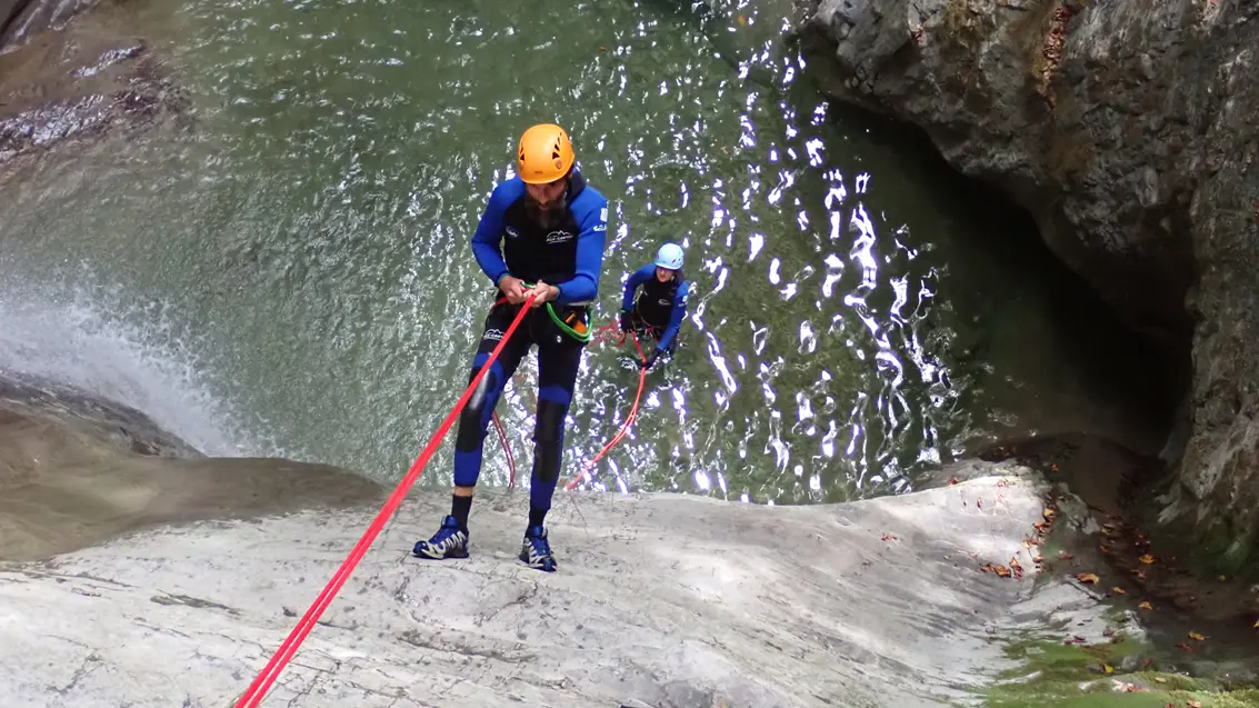 Canyoning à Angon