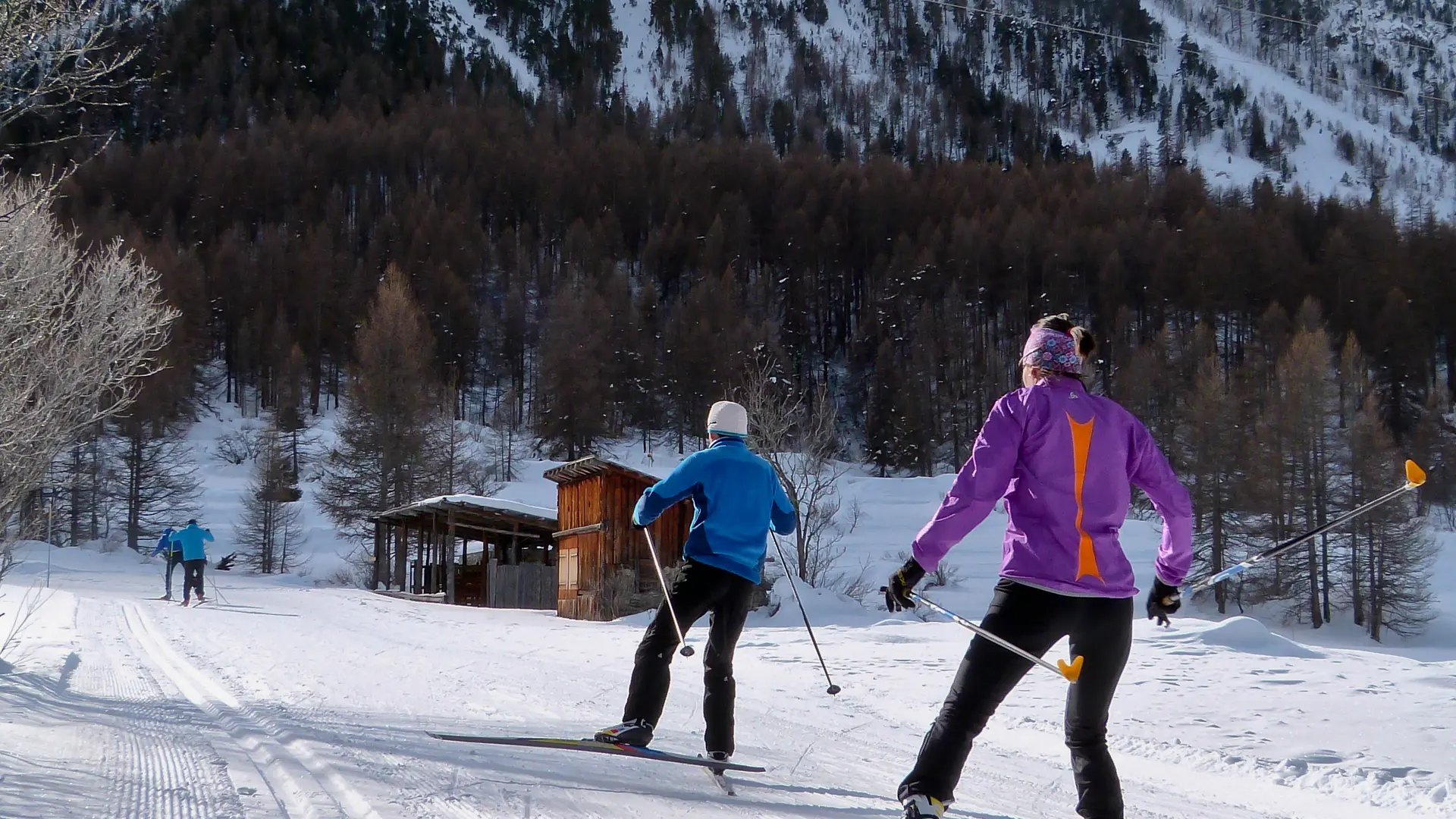 Piste de ski de fond Hautes Alpes