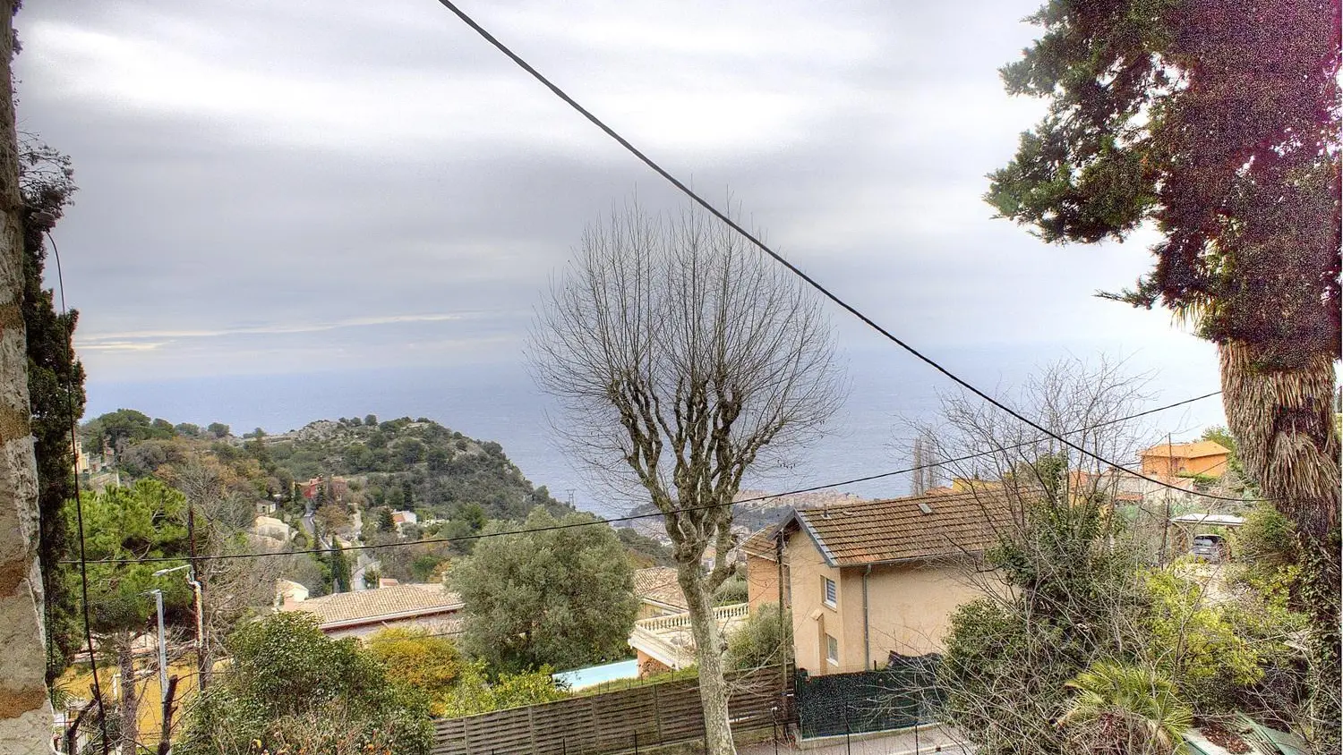 La maïoun de Jan - Vue panoramique de la terrasse - Gîtes de France Alpes-Maritimes