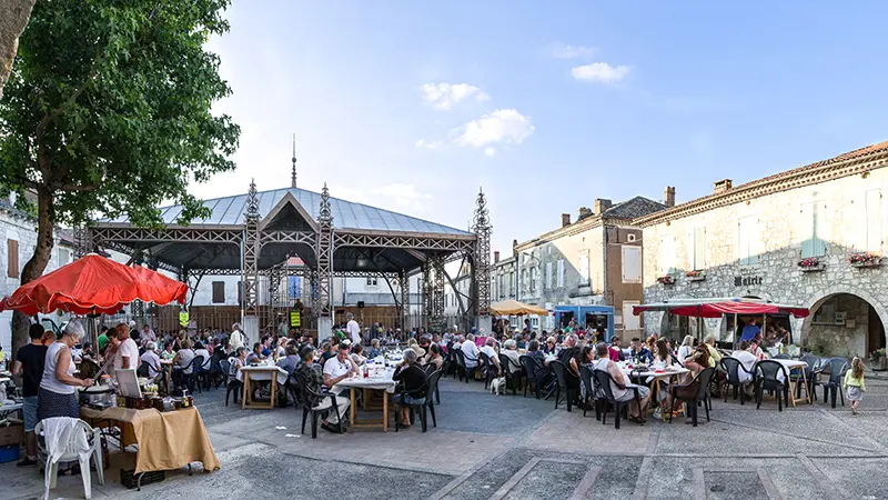 Jour de Marché Gourmand à  Bourg-de-Visa