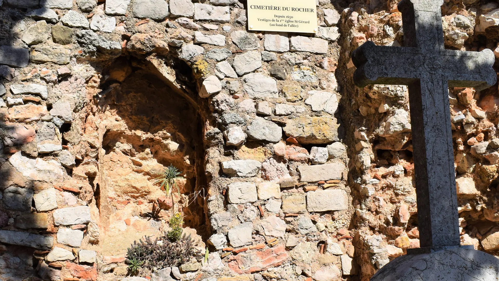 Au fond du cimetière du Roucas