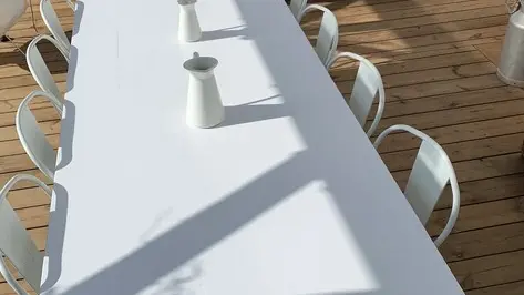 Wohnbereich - Wohnzimmer und Esszimmer