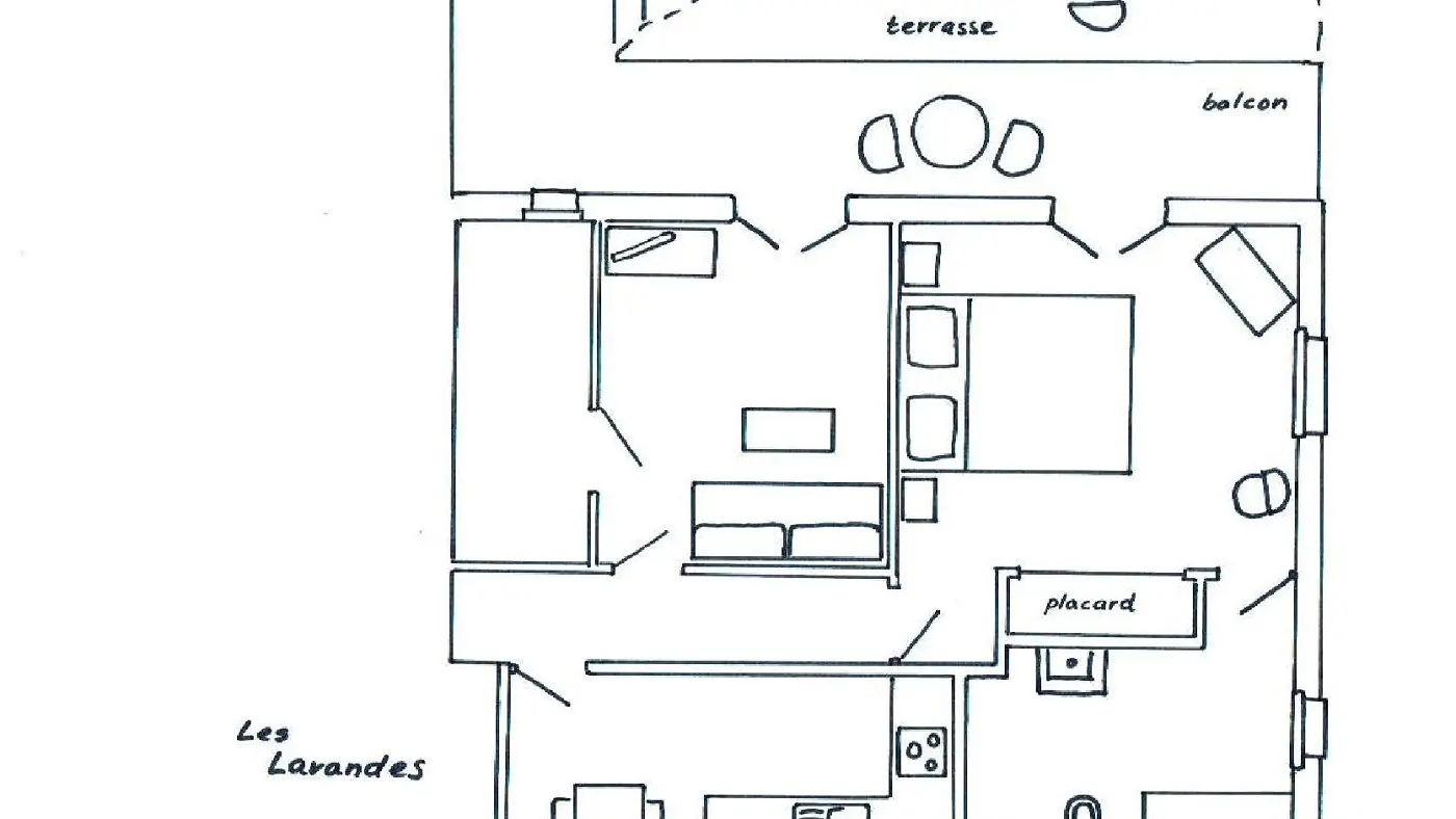 Plan gîte 2