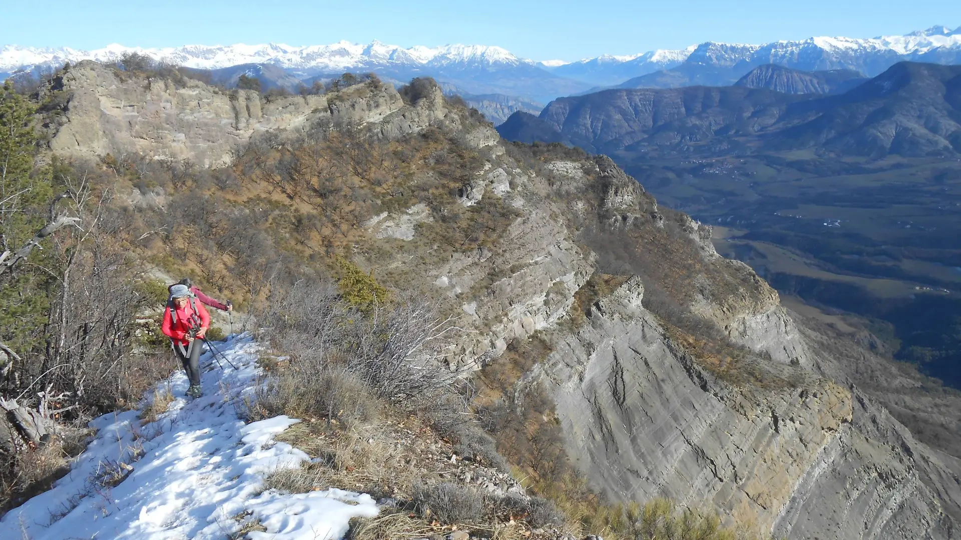 Passage sur crêtes