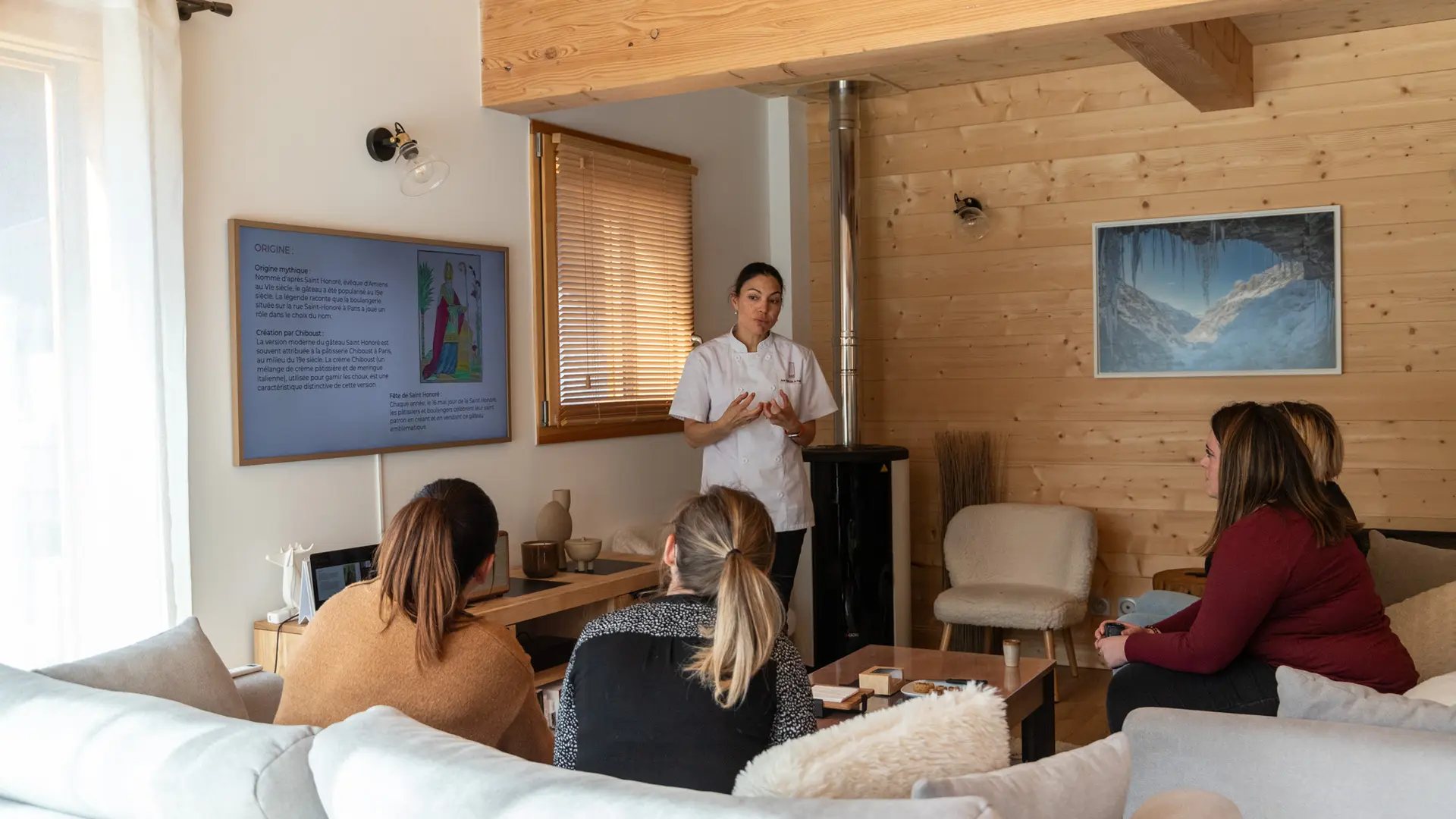 Début de cours avec présentation des techniques