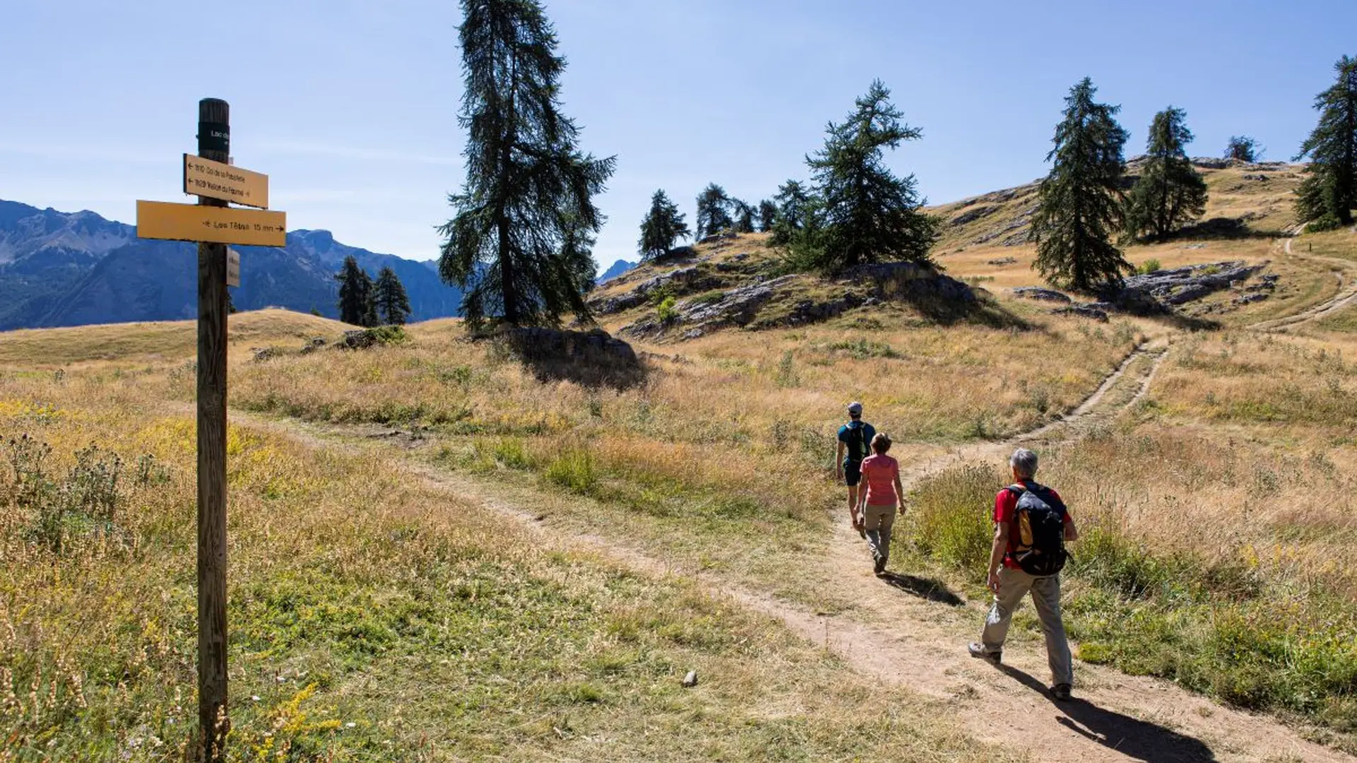 Vers le belvédère des Têtes