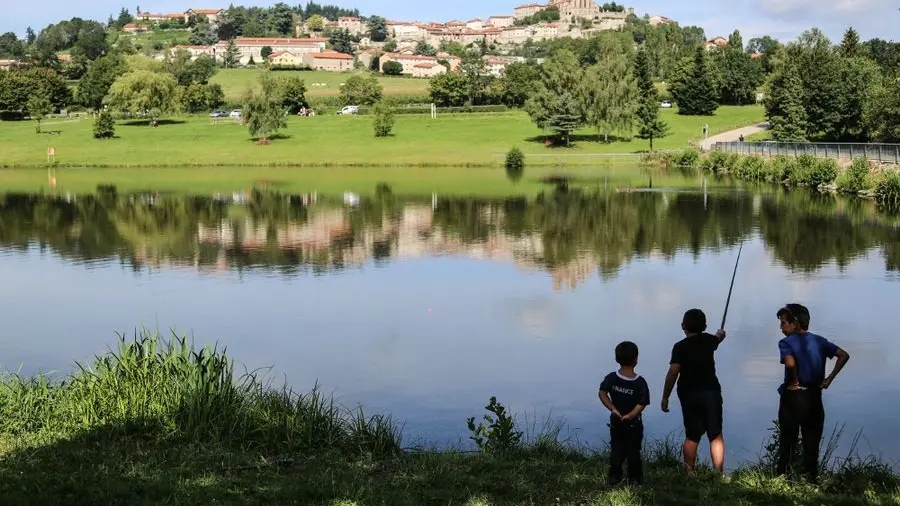 Plan d'eau de St Bonnet le Château